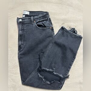 Abrecrombie curve love ankle straight jean